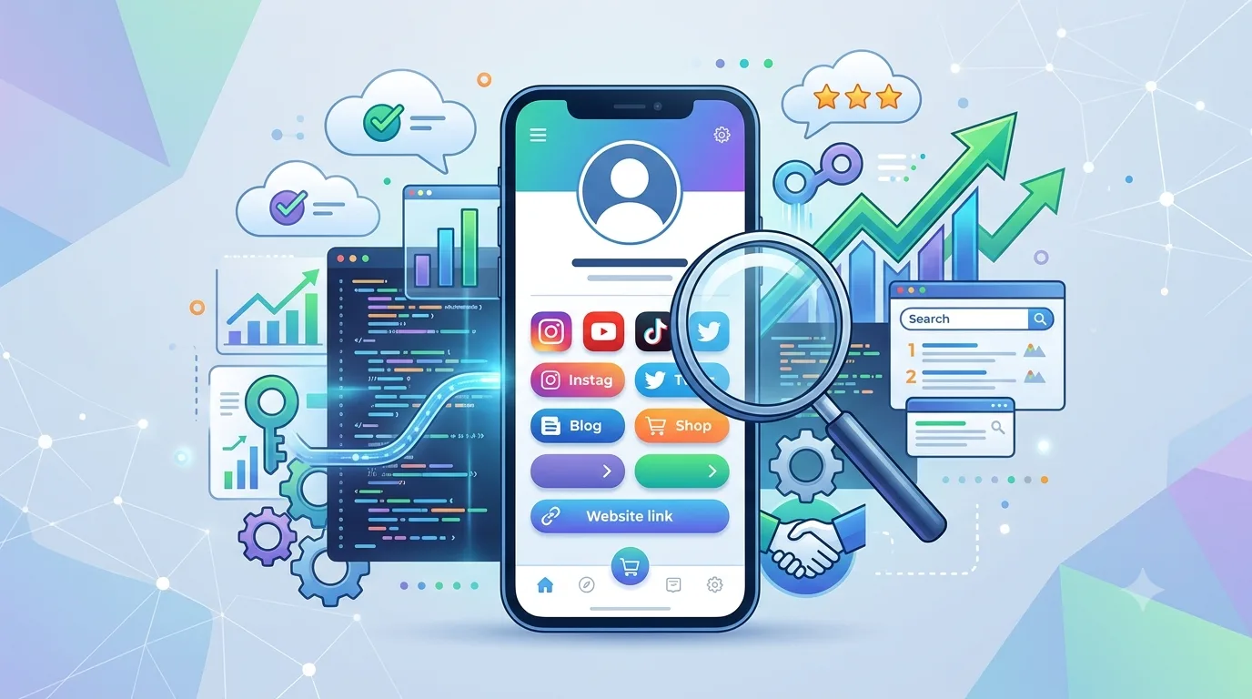 Consigli SEO per le pagine bio link