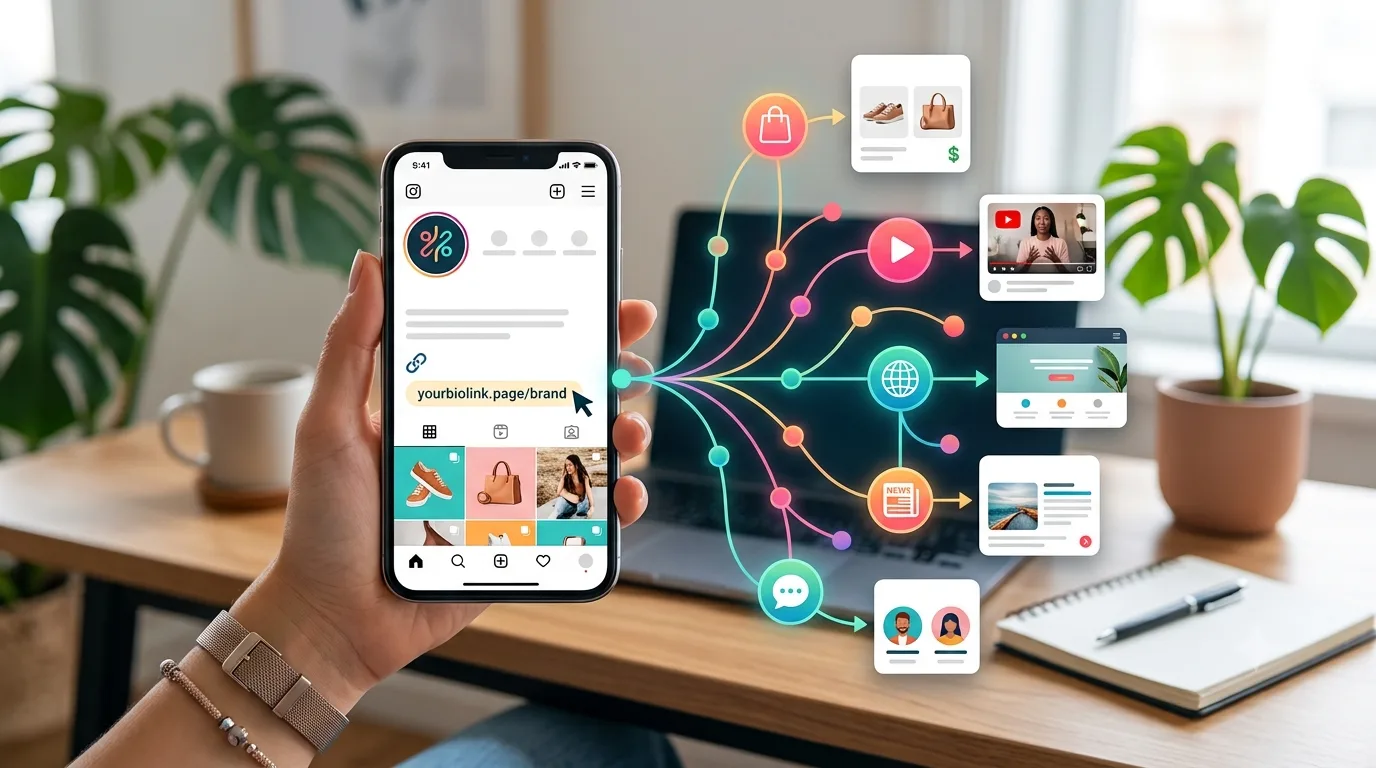 Что такое биолинк? Одна ссылка в био Instagram — правильно